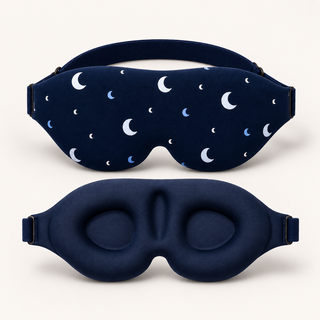 Sleep Mask — 3D Contoured Blackout Eye Mask