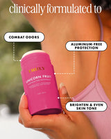 Truly Beauty Unicorn Fruit Deodorant - Aluminum-Free, Cotton Candy Scent