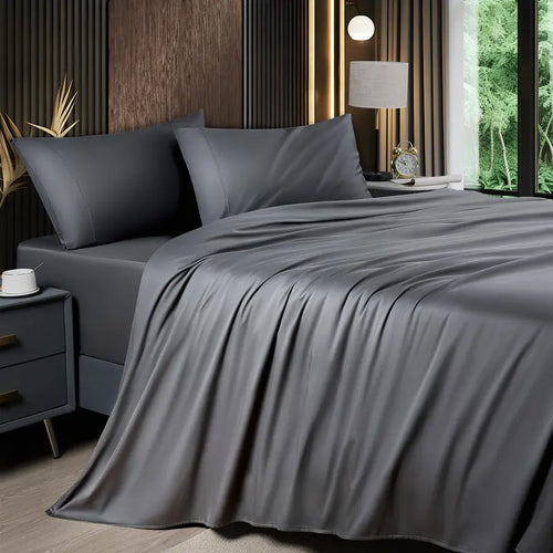 Bamboo Sheet Set - Dark Grey