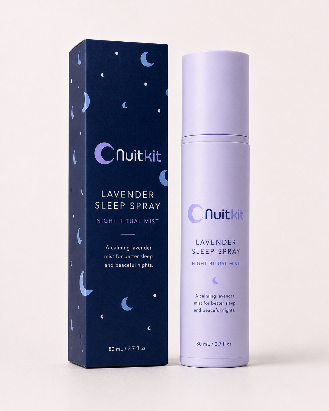 NuitKit Silence Kit — Sleep Mask, Spray & Earplugs