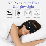Sleep Mask — 3D Contoured Blackout Eye Mask