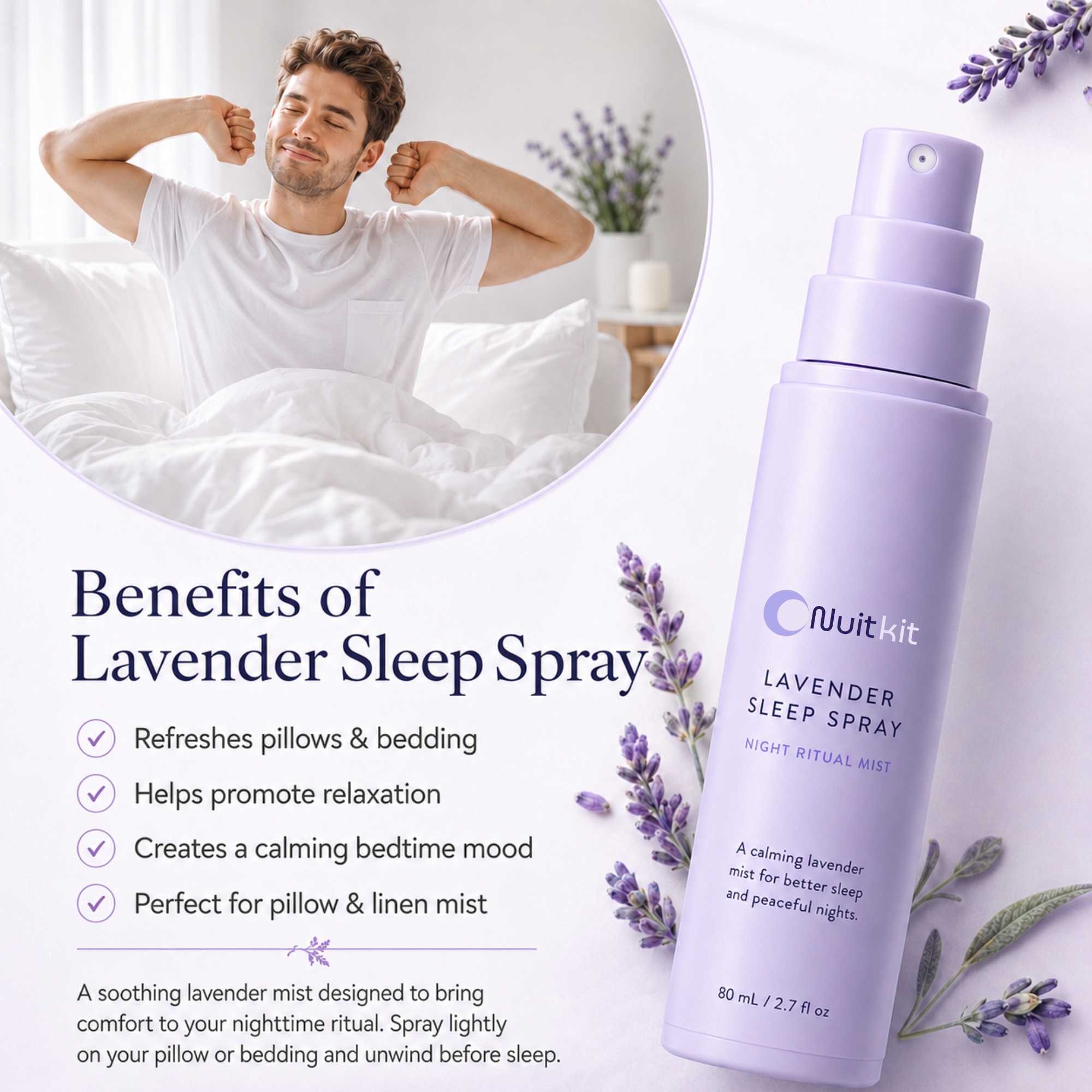 Night Ritual Mist — Lavender Sleep Spray